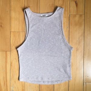 urban heritage ribbed crop top